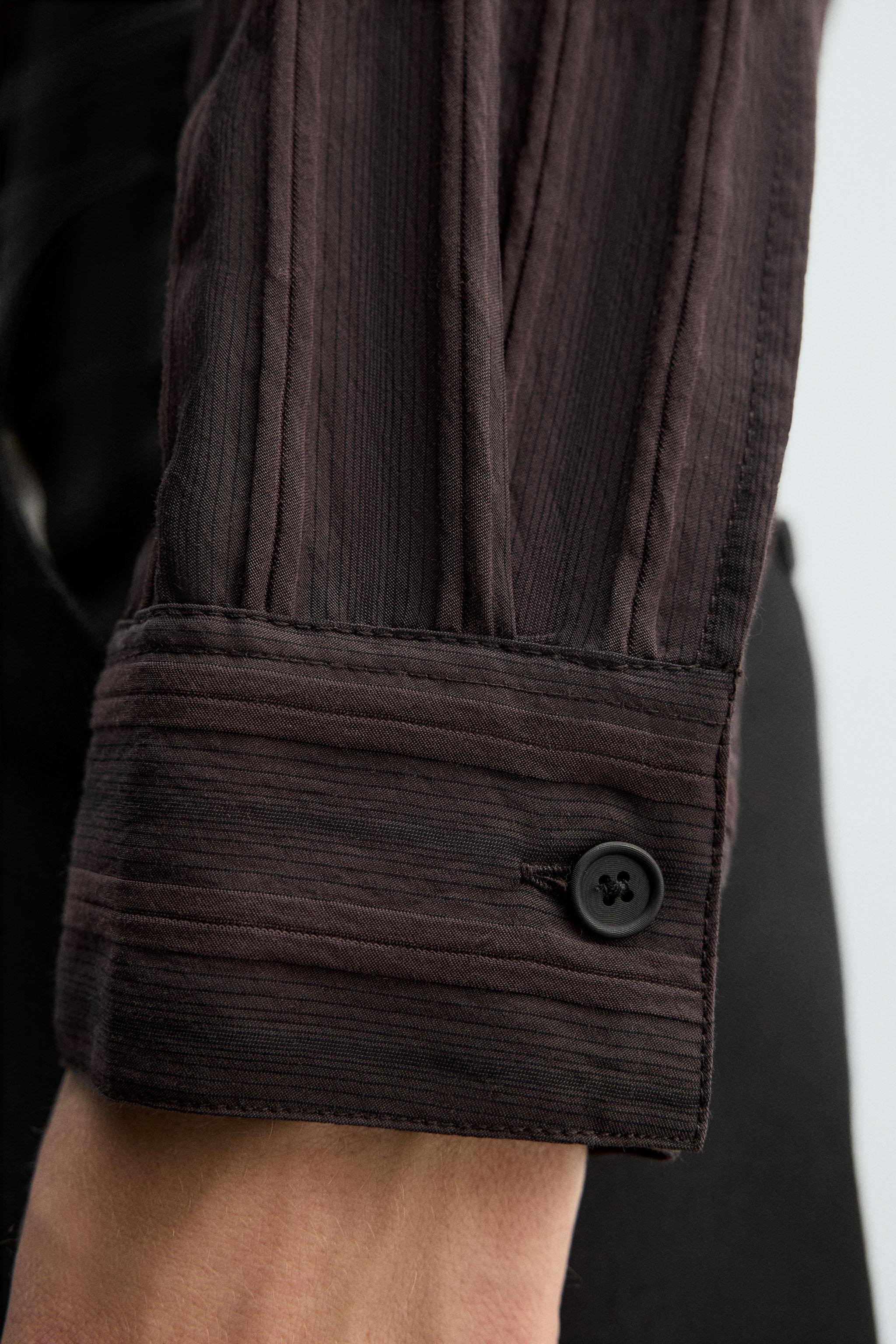 STRIPED JACQUARD SHIRT